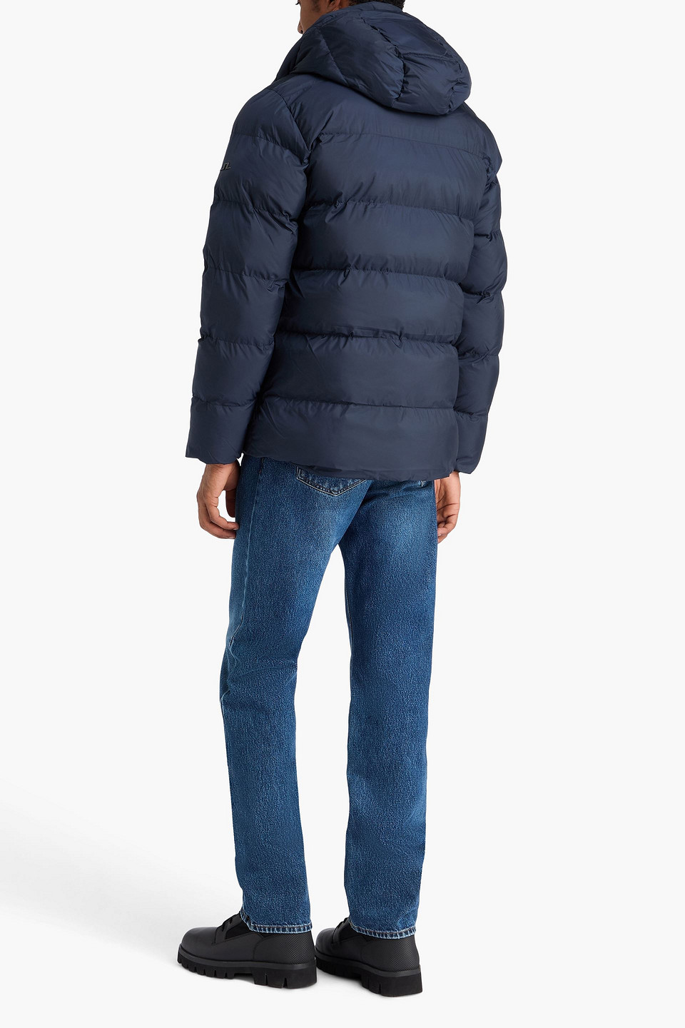  J. Lindeberg - Gesteppte Shelljacke „barek“ - Blau - Xxl 