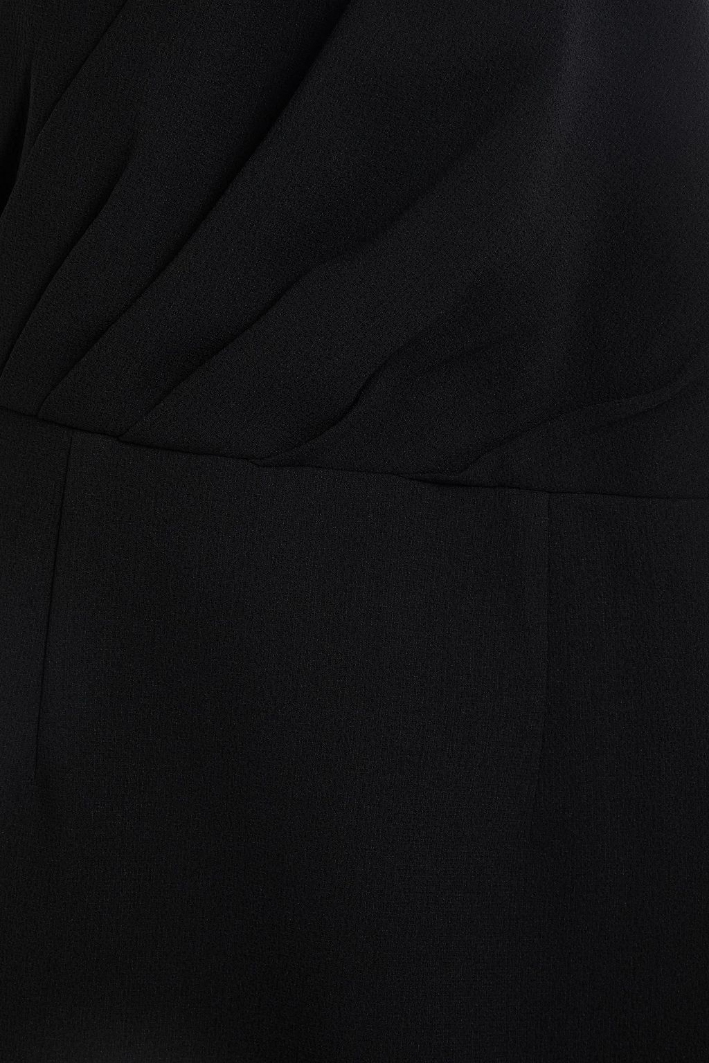REBECCA VALLANCE Aria twisted crepe midi dress