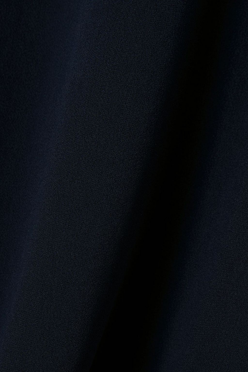 STELLA MCCARTNEY Cape-effect crepe midi dress