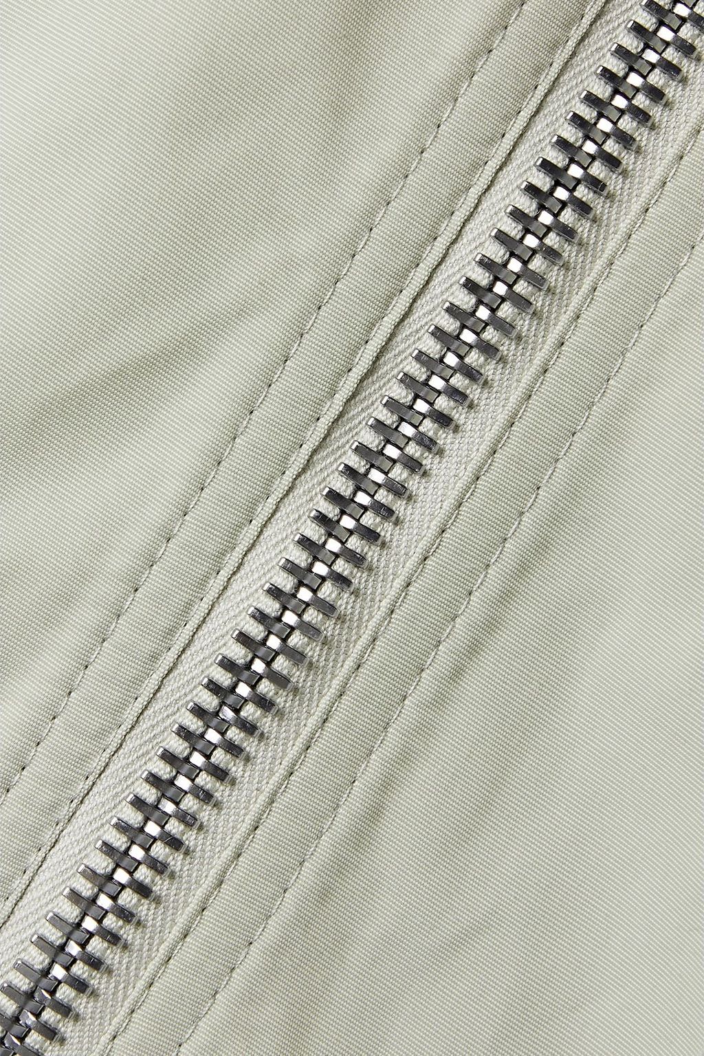 DRKSHDW BY RICK OWENS Peter wattierte Jacke aus Faille mit Kapuze