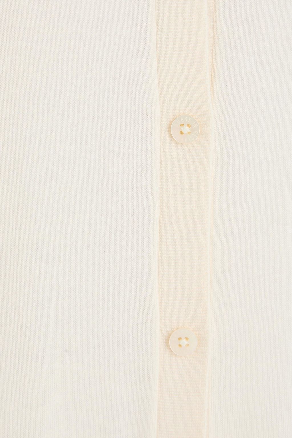 GUEST IN RESIDENCE Showtime silk and linen-blend maxi shirt dress