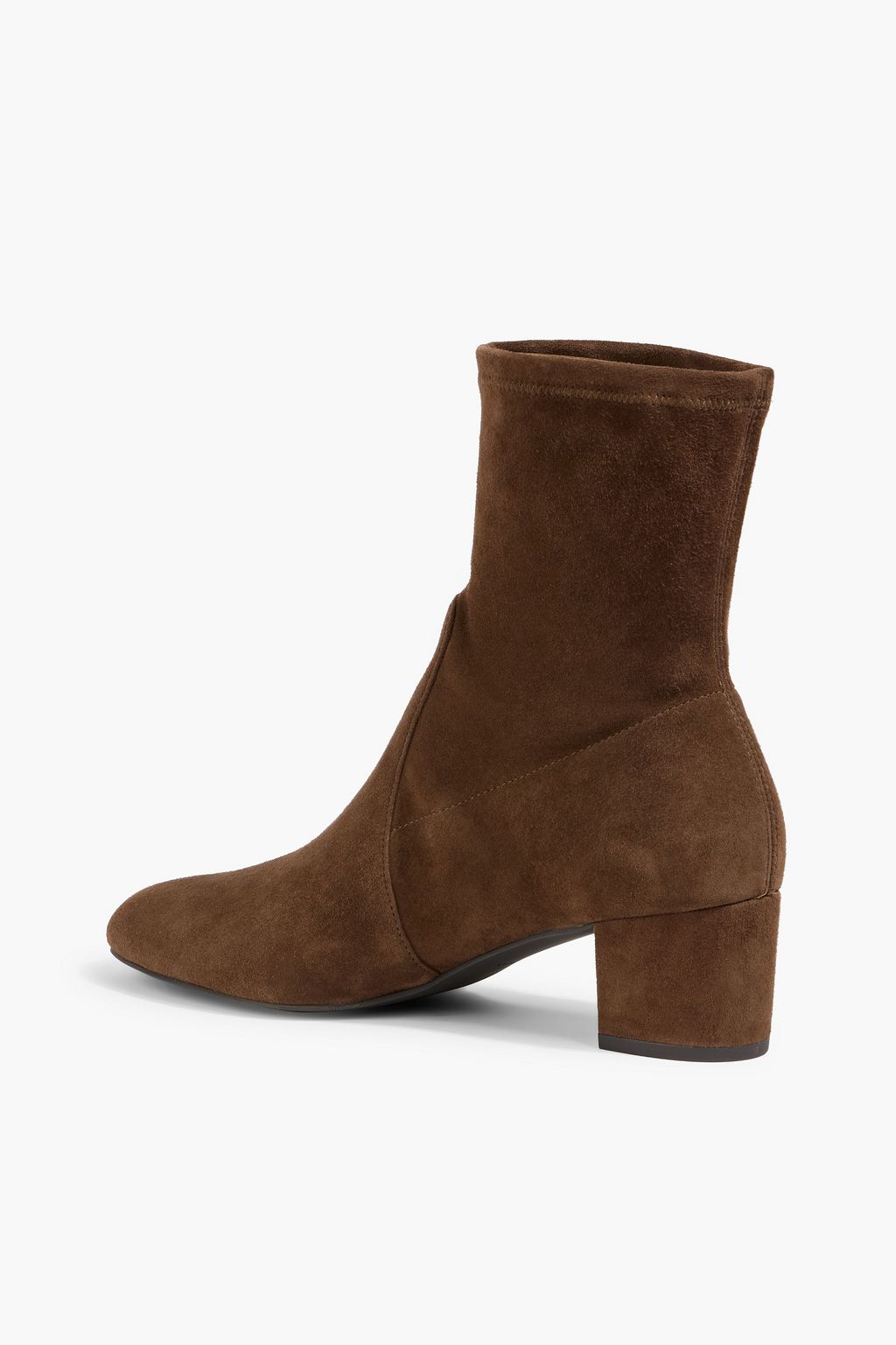 STUART WEITZMAN Sofia 50 stretch-suede sock boots