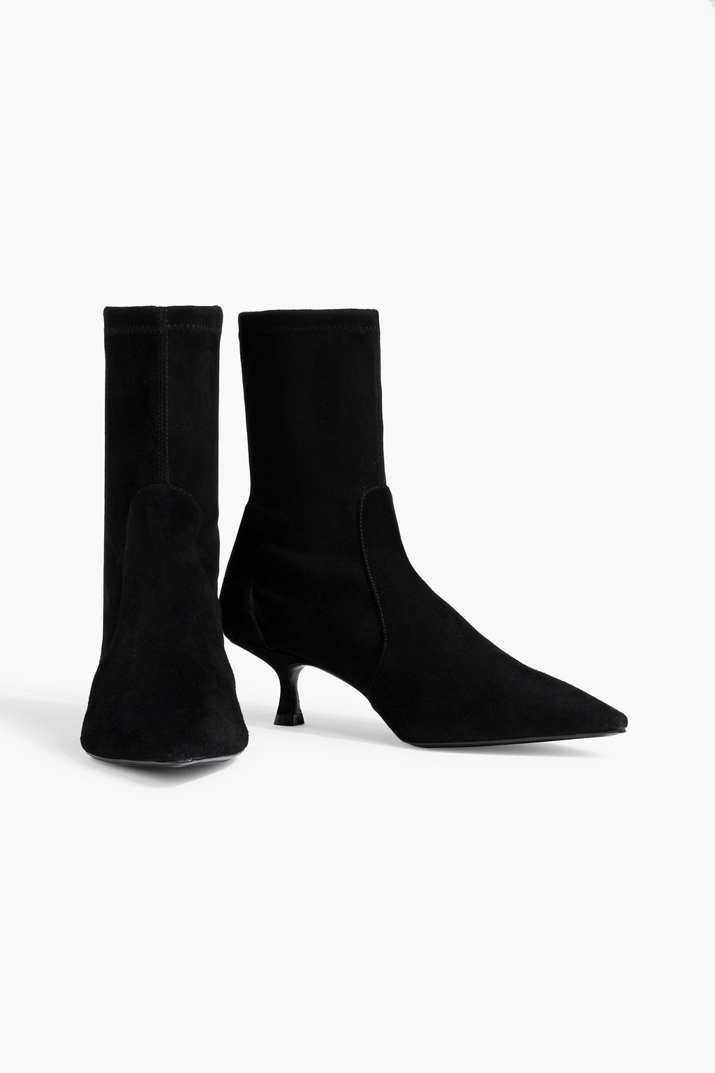 STUART WEITZMAN Naomi スエード アンクルブーツ