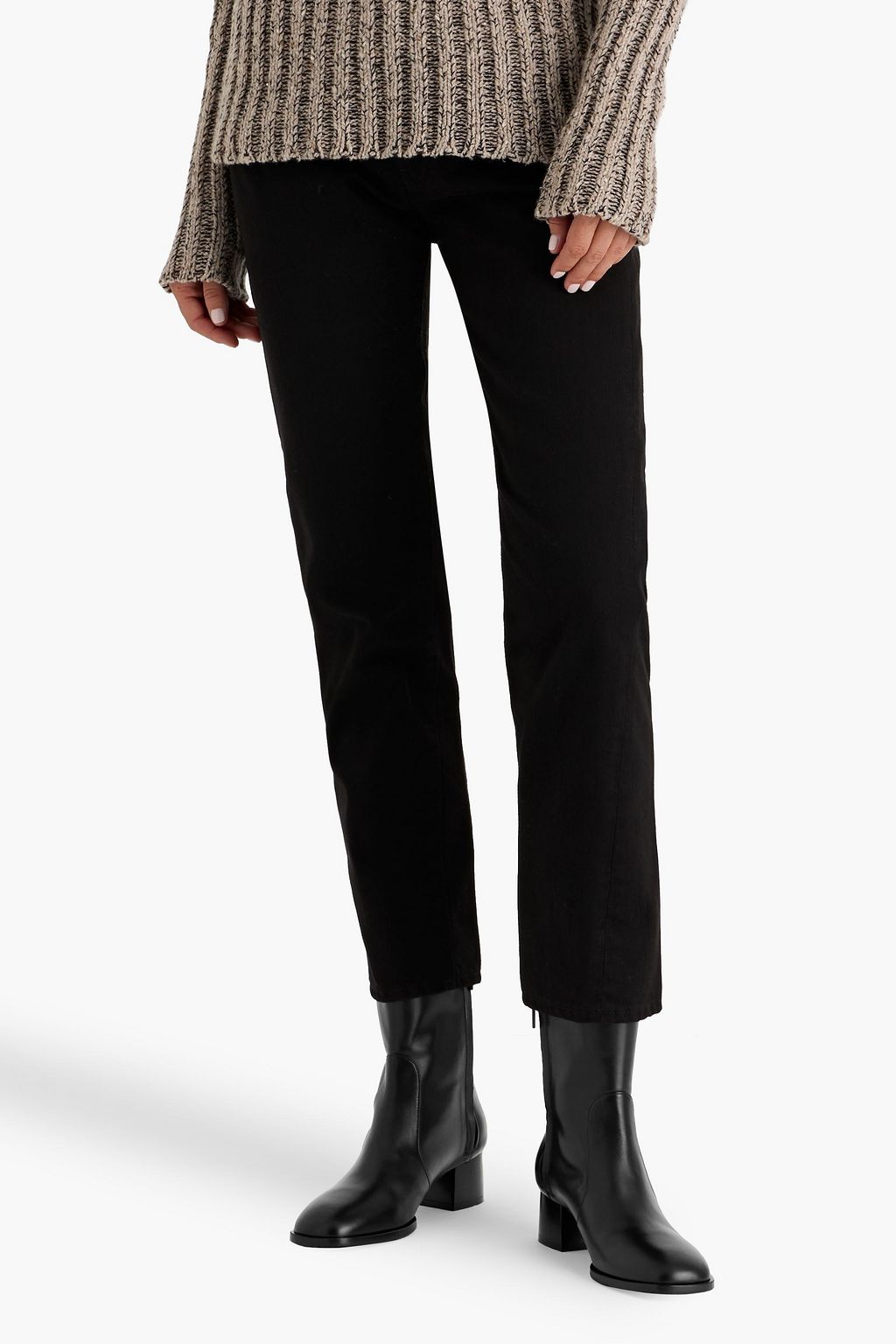 STUART WEITZMAN Nola leather ankle boots