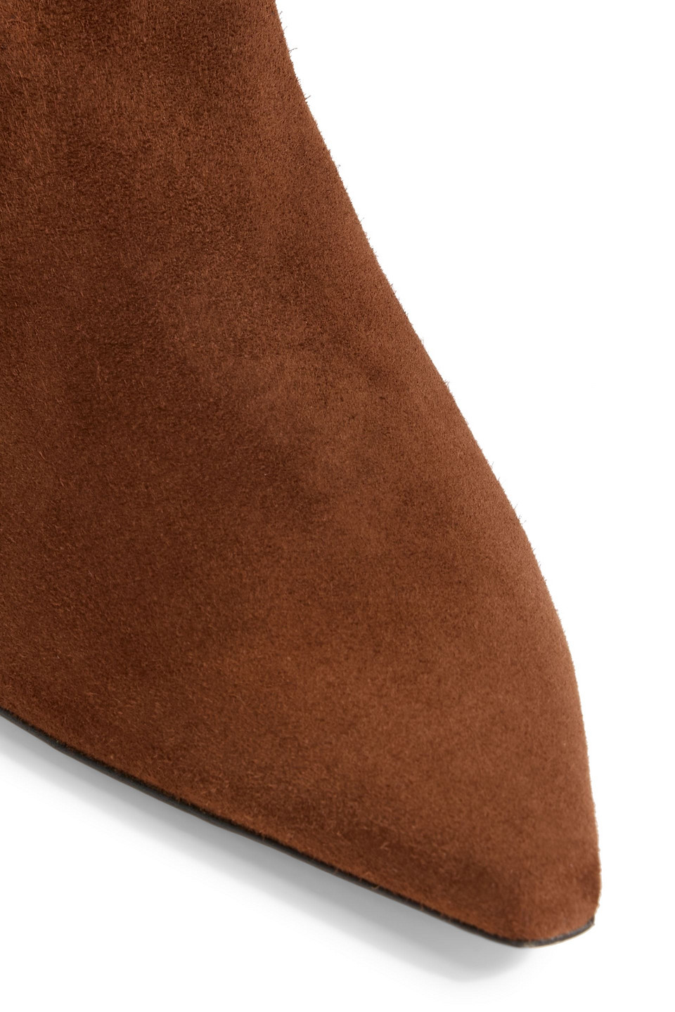 Stuart Weitzman Naomi 50 Suede Ankle Boots In Brown