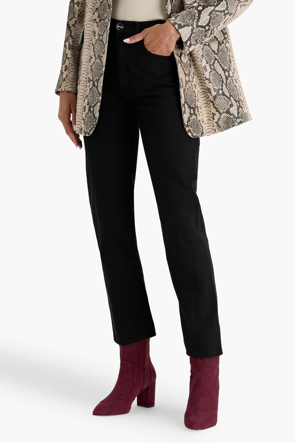 STUART WEITZMAN Suede ankle boots