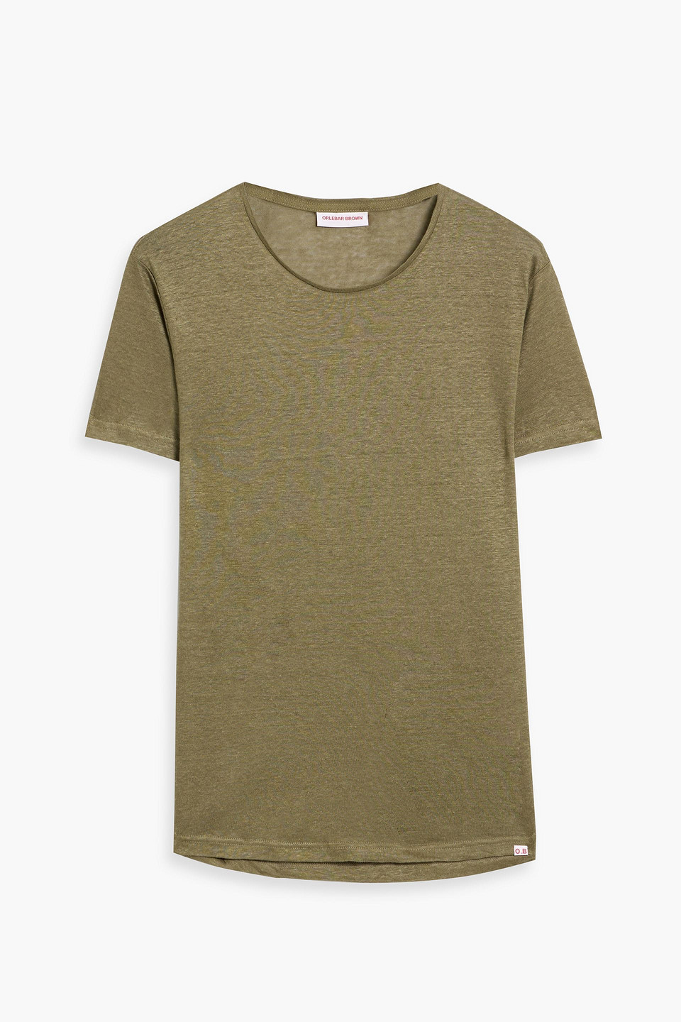 OB-T linen-jersey T-shirt