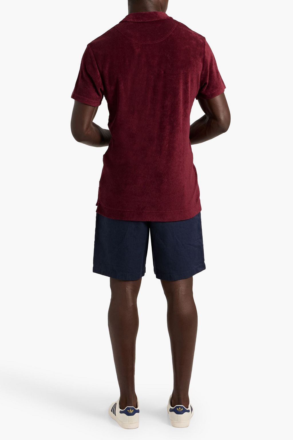 ORLEBAR BROWN Cotton-terry polo shirt