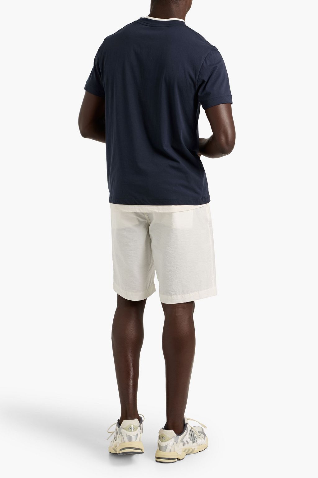 ORLEBAR BROWN Layered cotton-jersey T-shirt