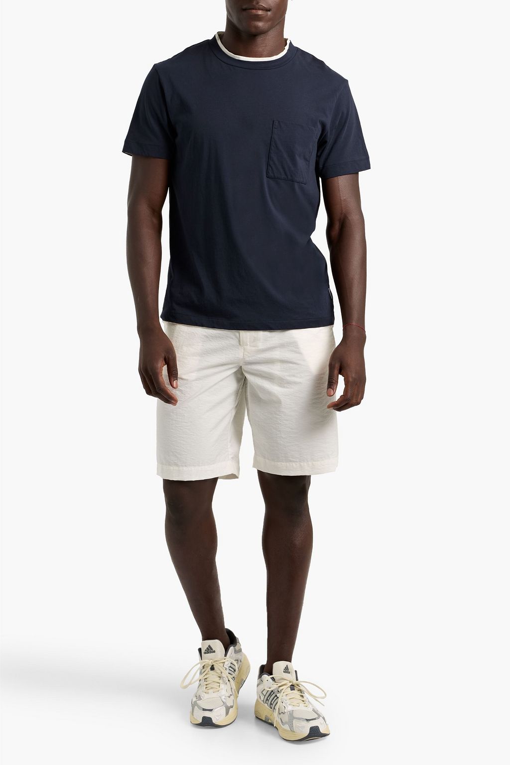 ORLEBAR BROWN Layered cotton-jersey T-shirt