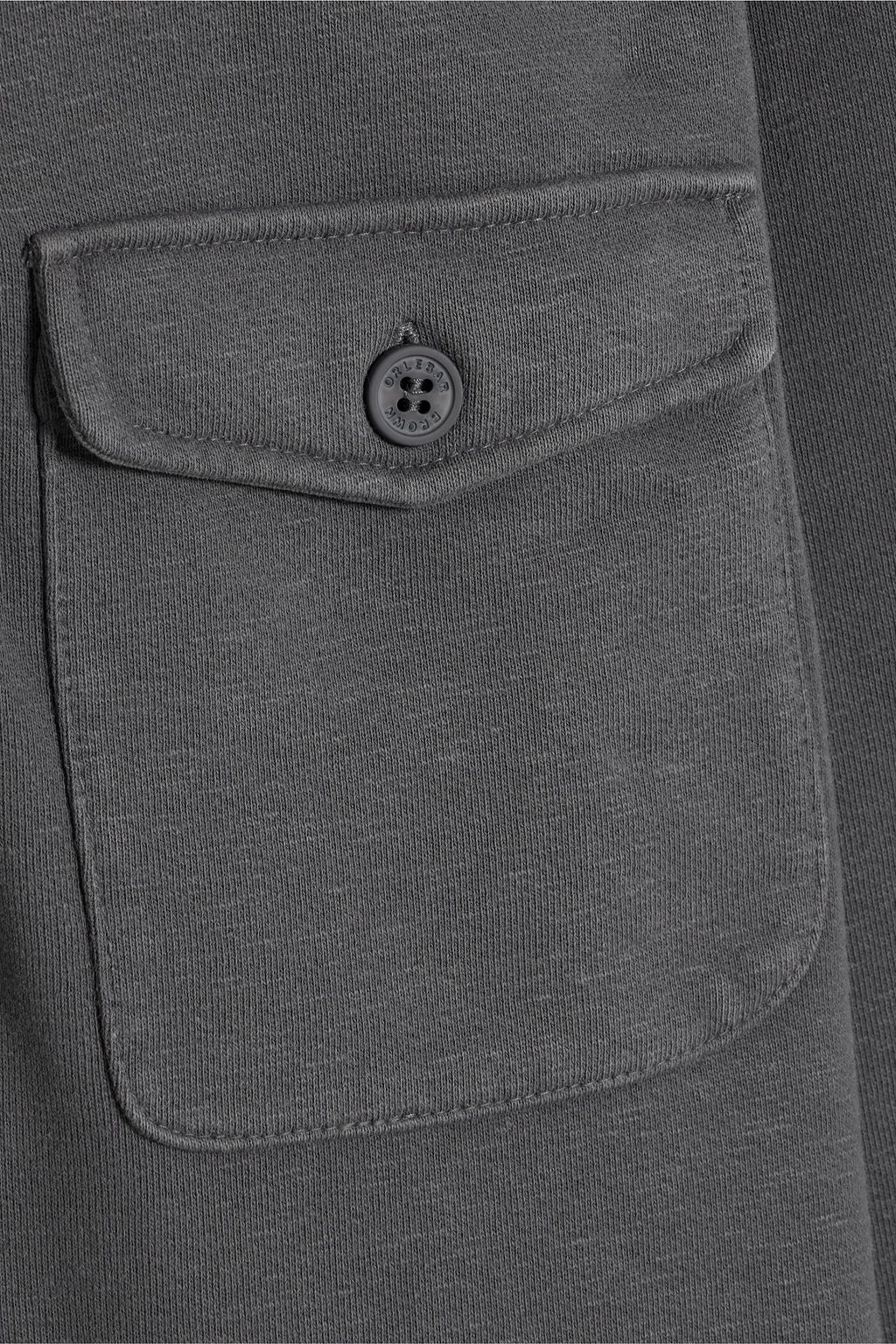 ORLEBAR BROWN Mortimer French cotton and linen-blend terry polo shirt