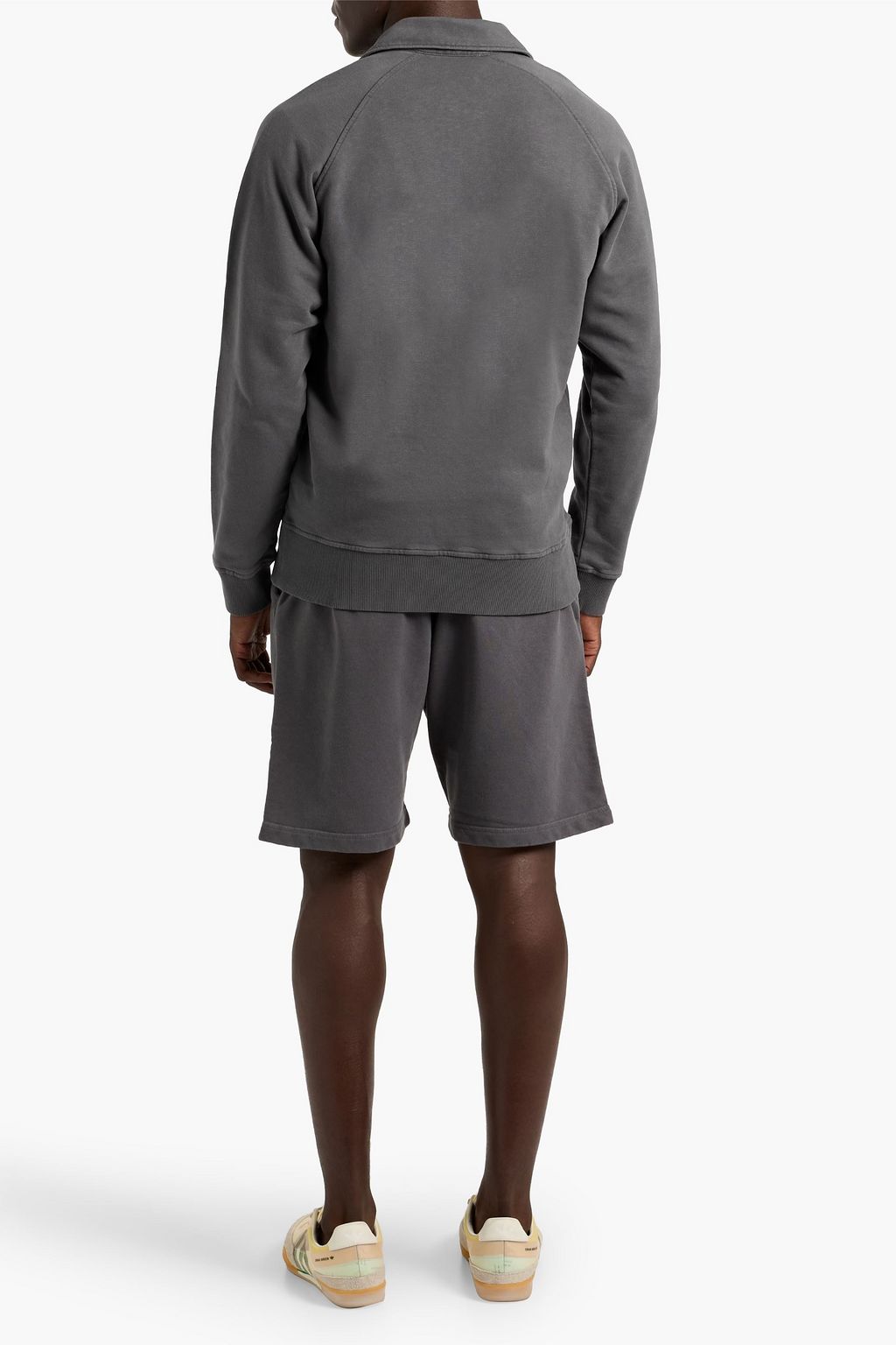 ORLEBAR BROWN Mortimer French cotton and linen-blend terry polo shirt