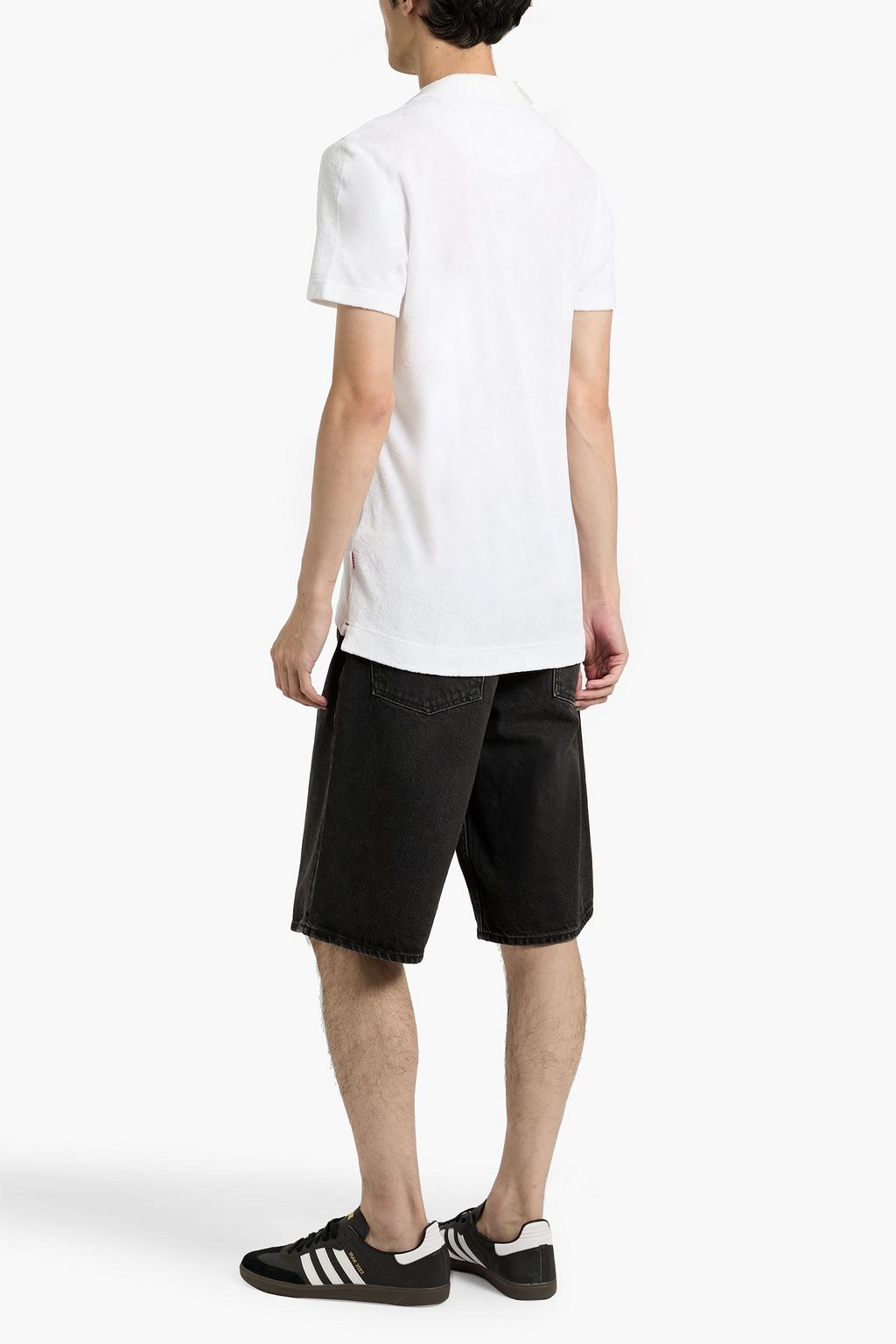 ORLEBAR BROWN Cotton-terry polo shirt
