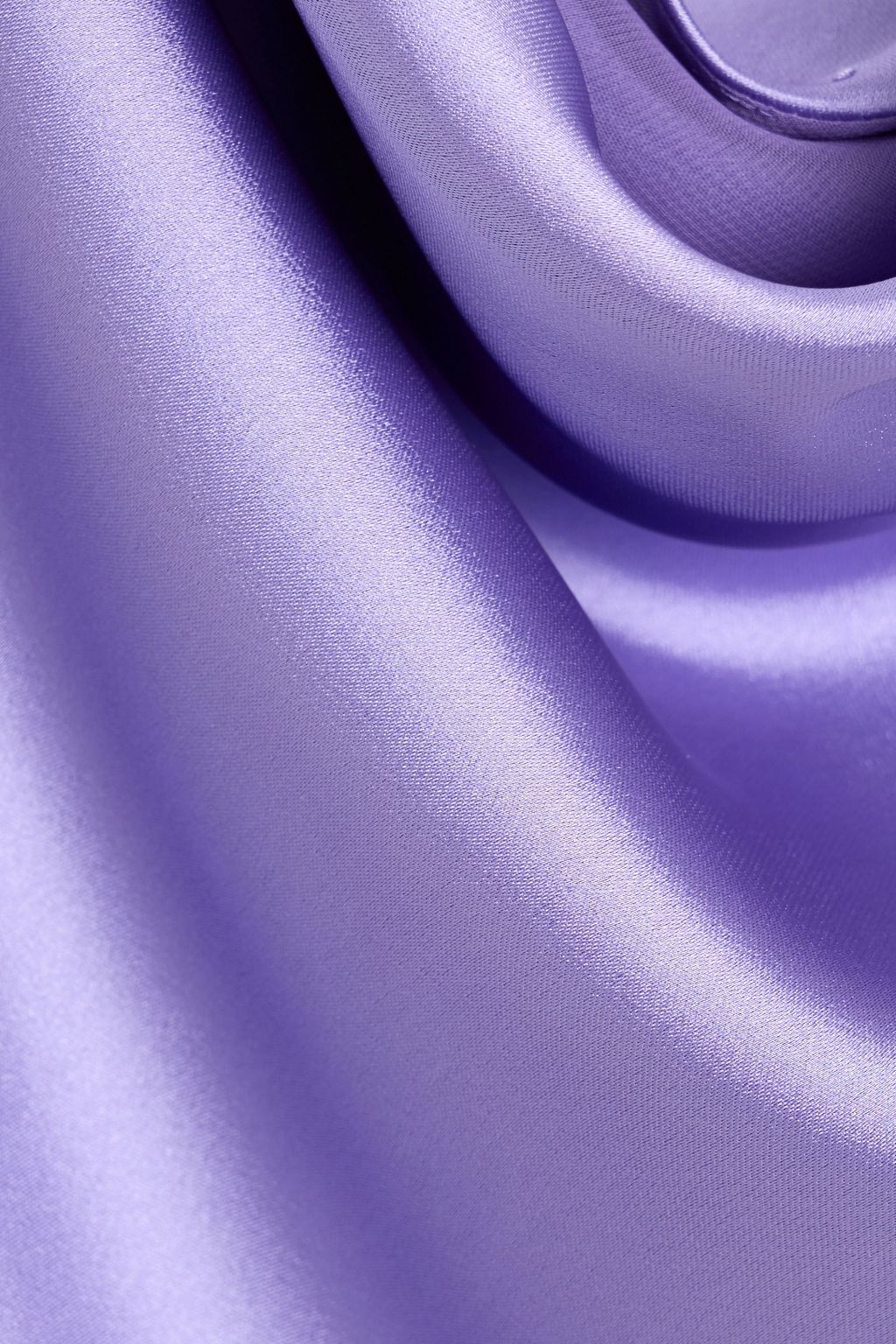 NORMA KAMALI Draped satin mini dress