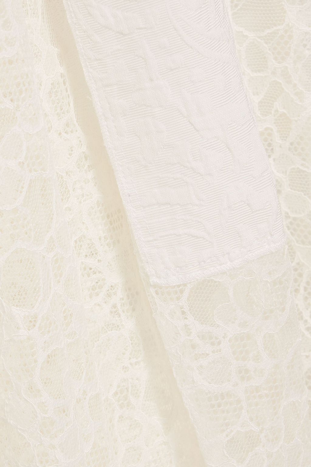 SIMKHAI Brinda corded lace and cloqué gown