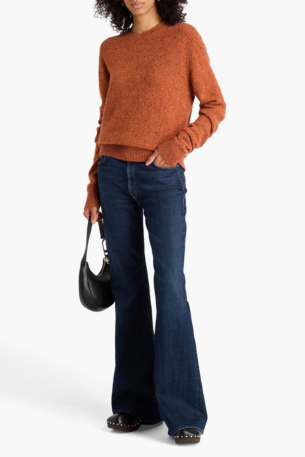 GUEST IN RESIDENCE Cashmere and wool-blend sweater
