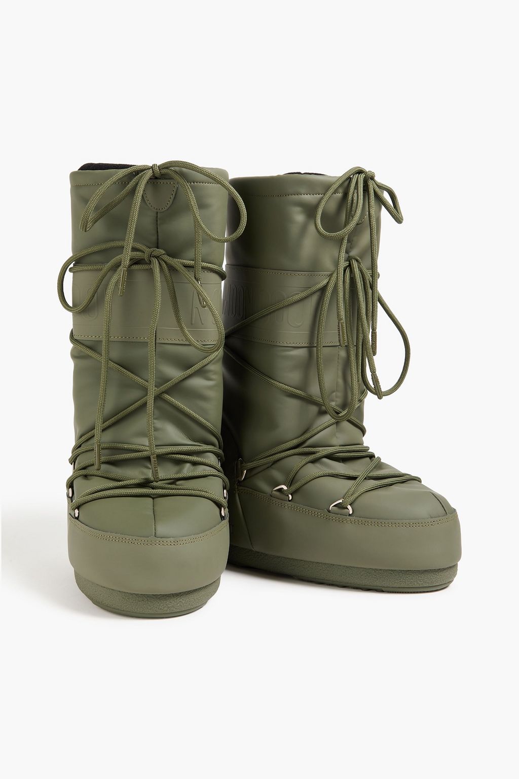 MOON BOOT حذاء بوت أيقوني للثلج من قماش عازل