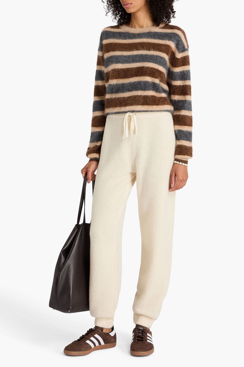 GUEST IN RESIDENCE Striped cashmere sweater