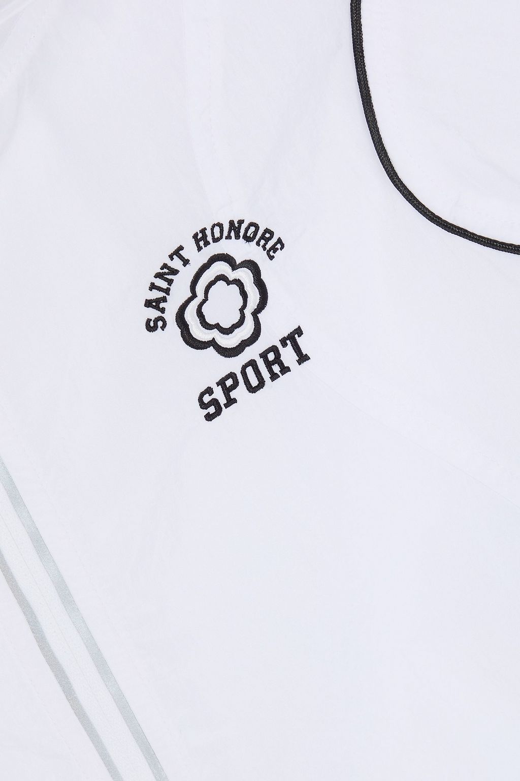 MAJE Embroidered shell track jacket