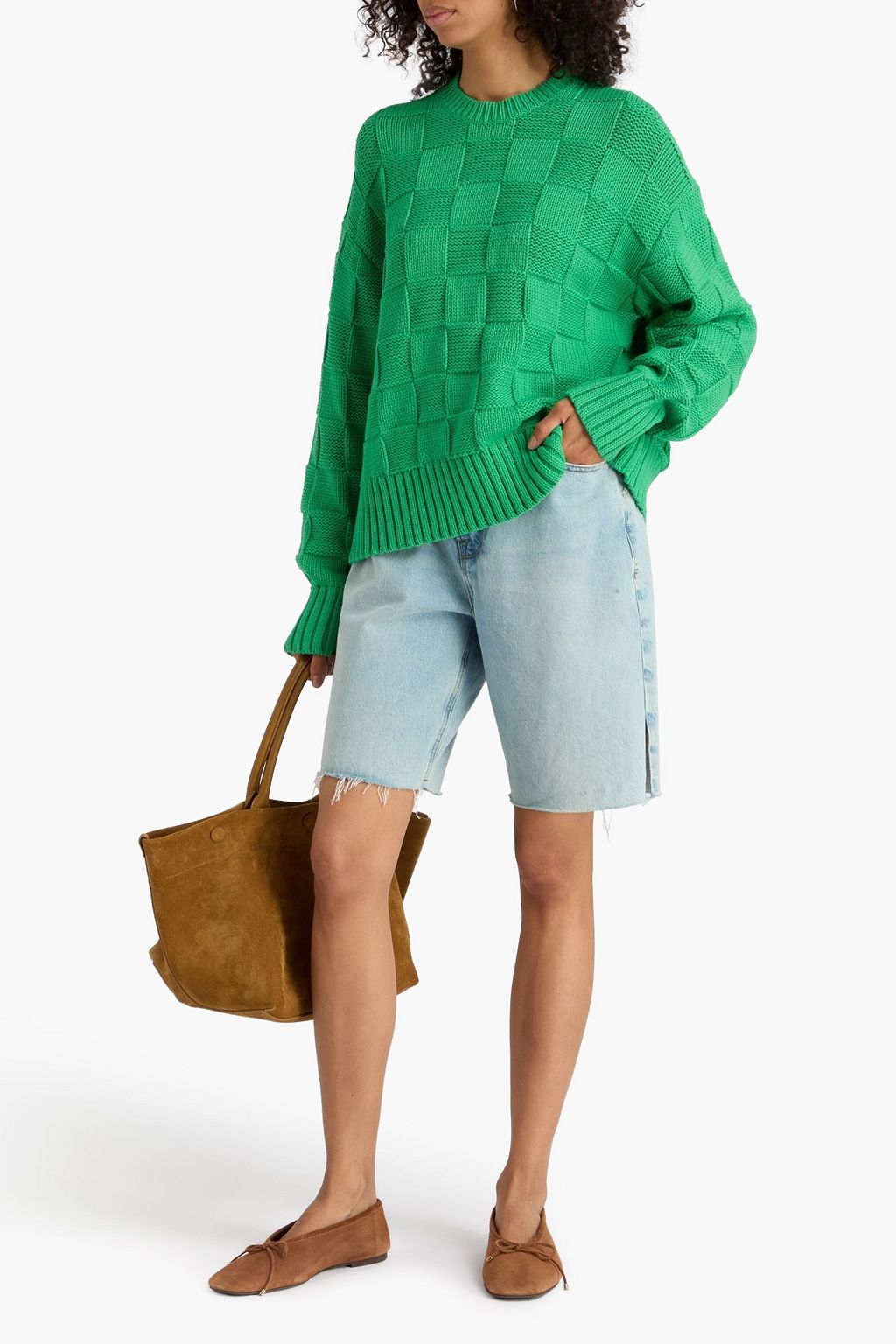 GUEST IN RESIDENCE Cotton-blend sweater
