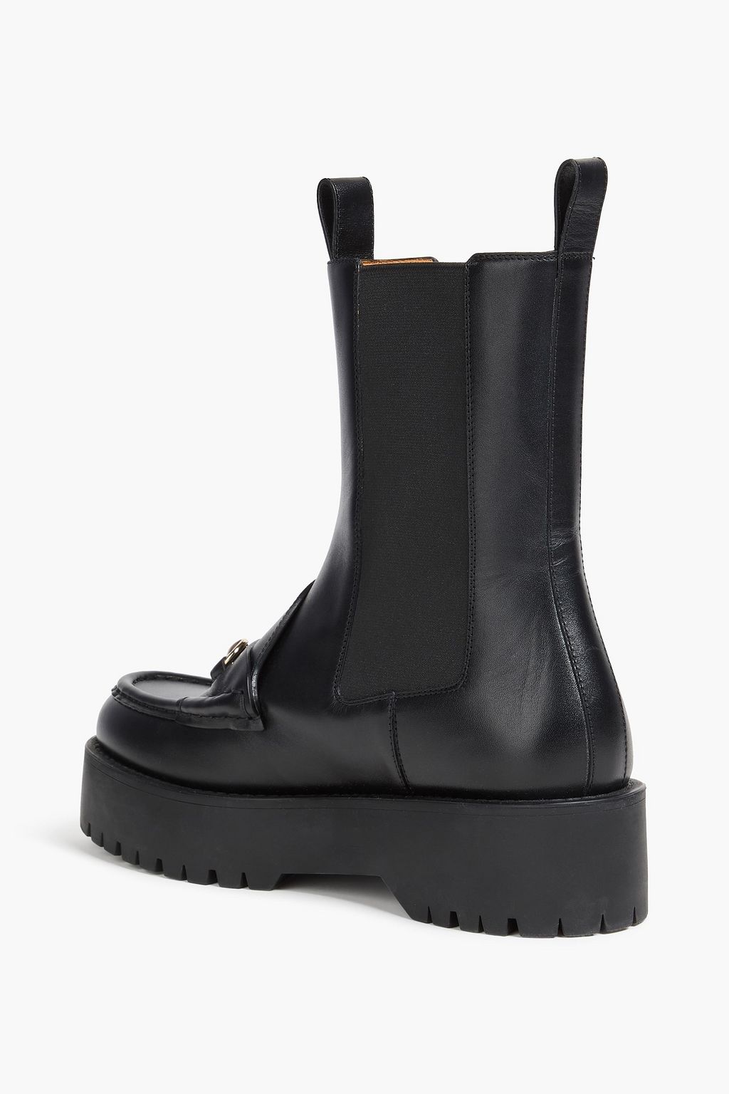 GUCCI レザー チェルシーブーツ