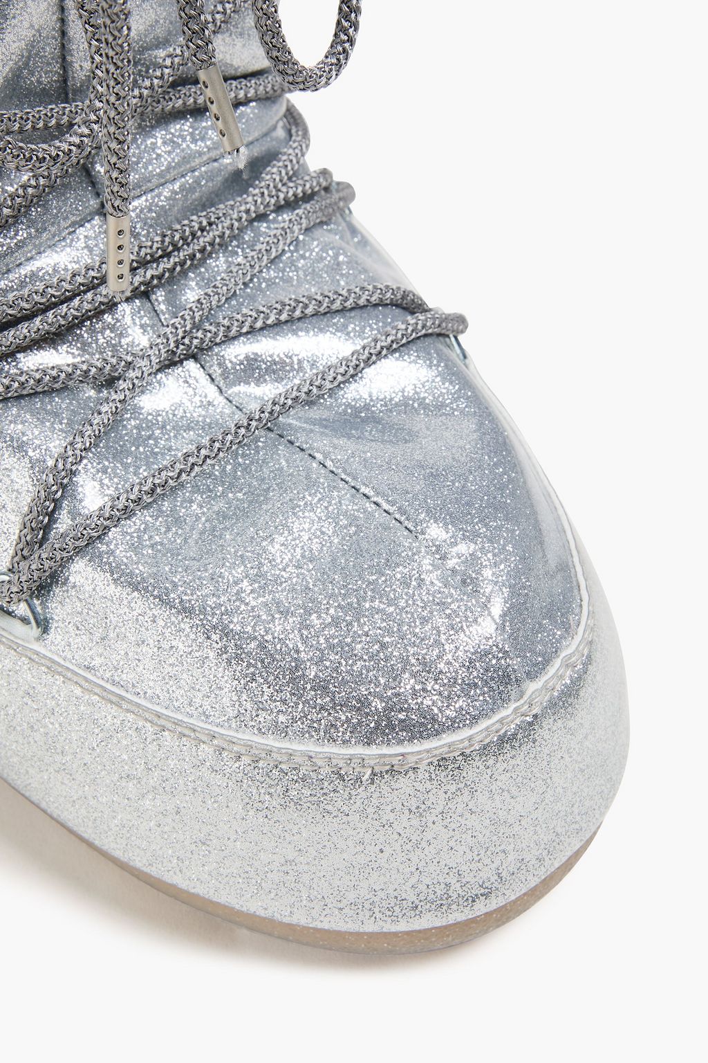 MOON BOOT Icon glittered shell snow boots