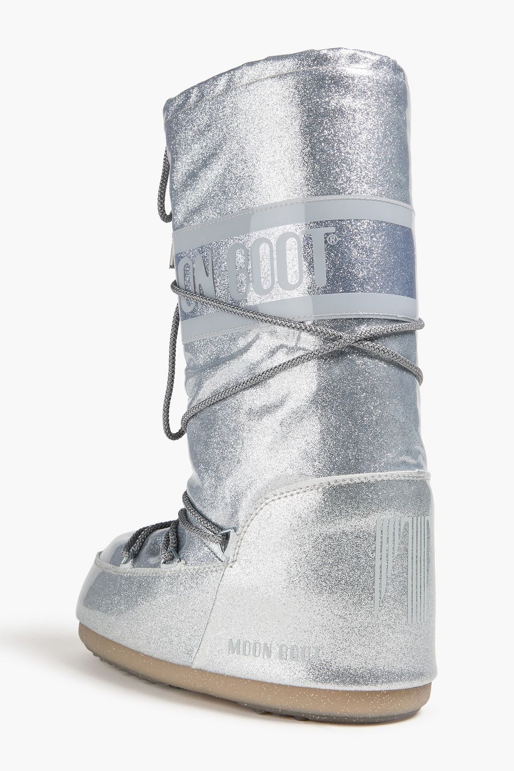 MOON BOOT Icon glittered shell snow boots