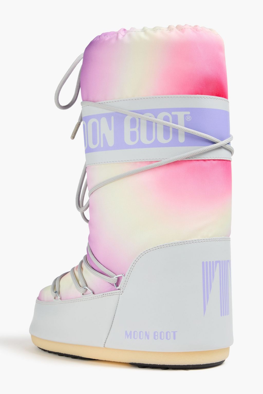 MOON BOOT Icon tie-dyed shell snow boots