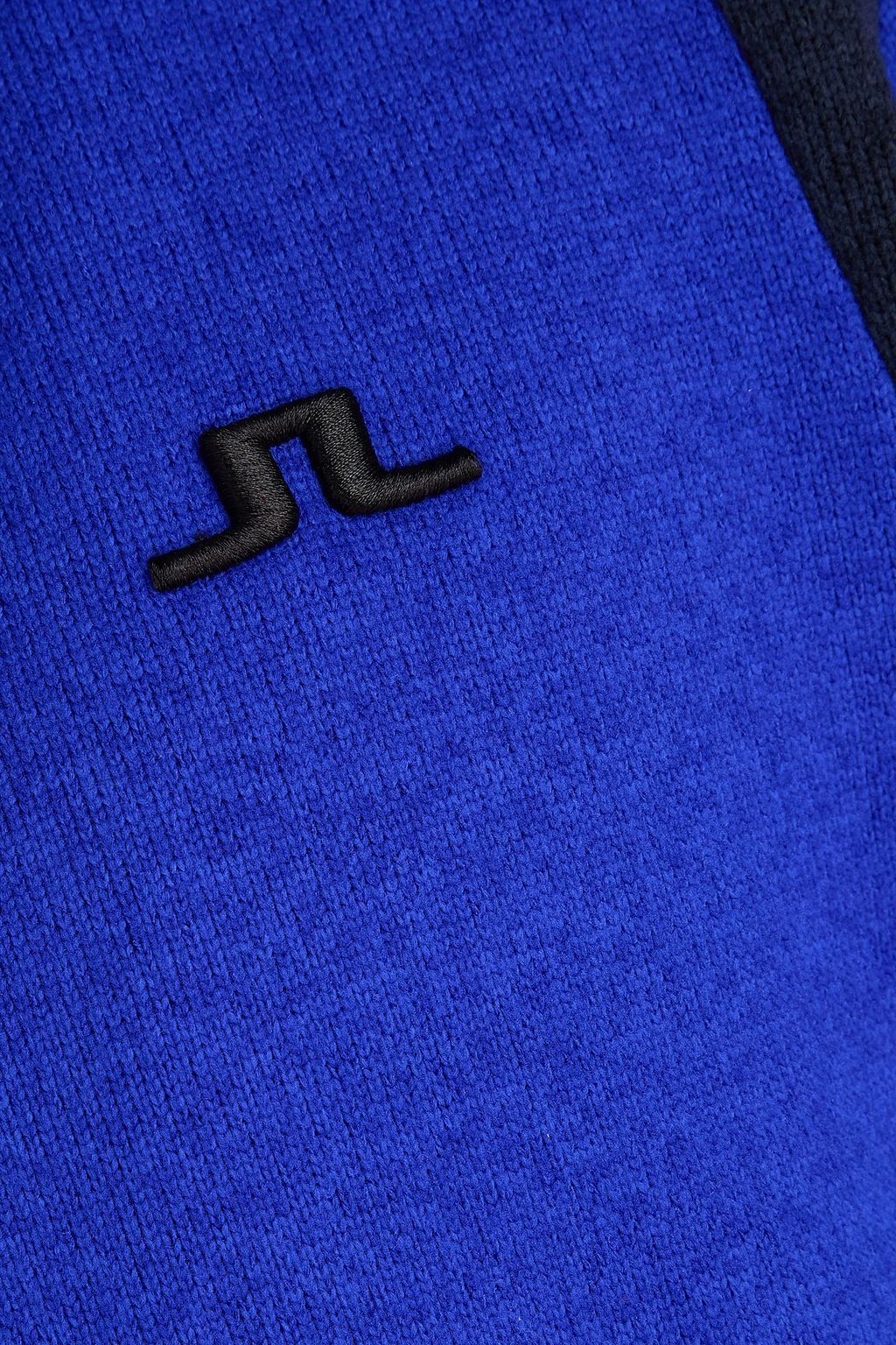 J. LINDEBERG Steve two-tone fleece sweatshirt