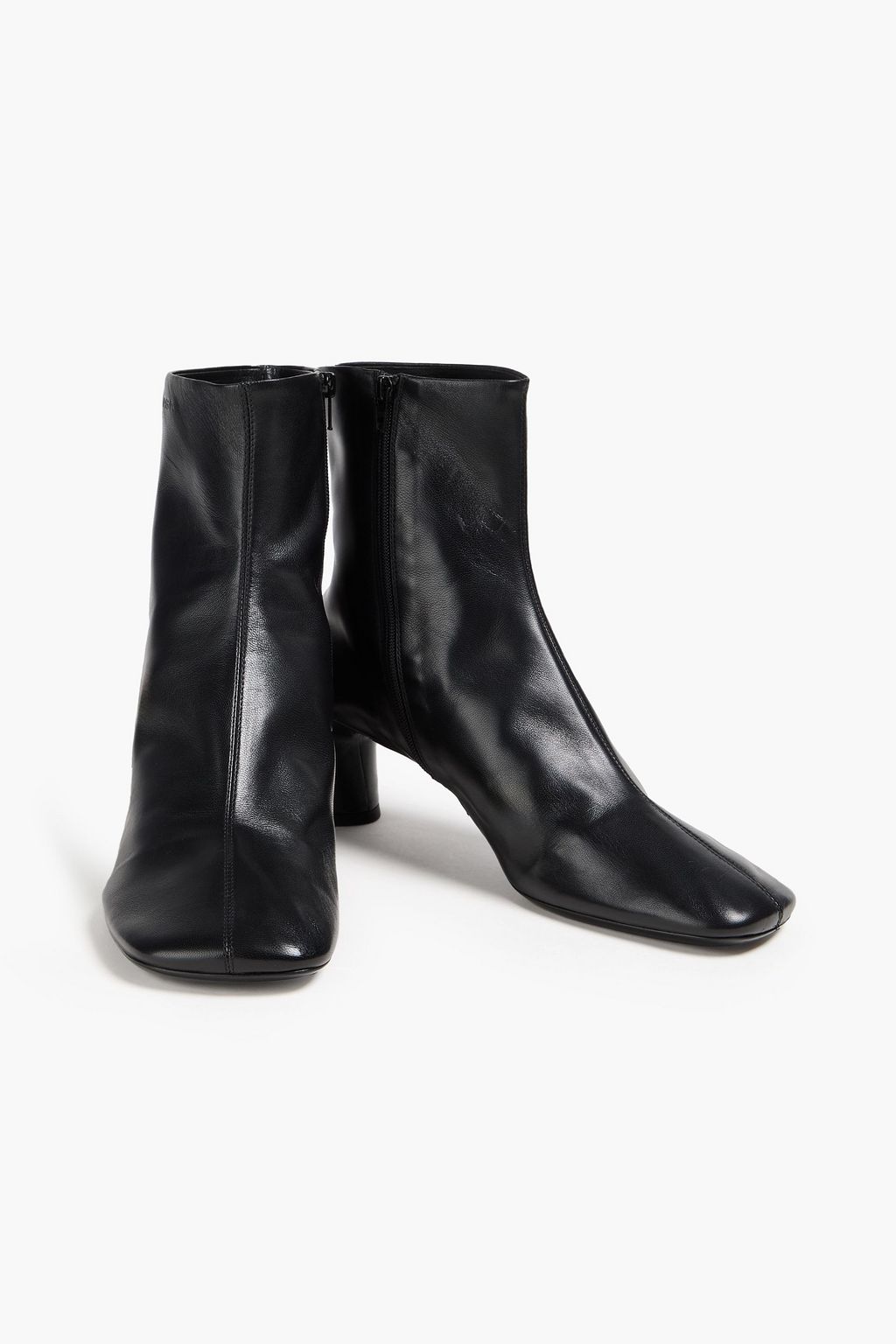 BALENCIAGA Duty Free leather ankle boots