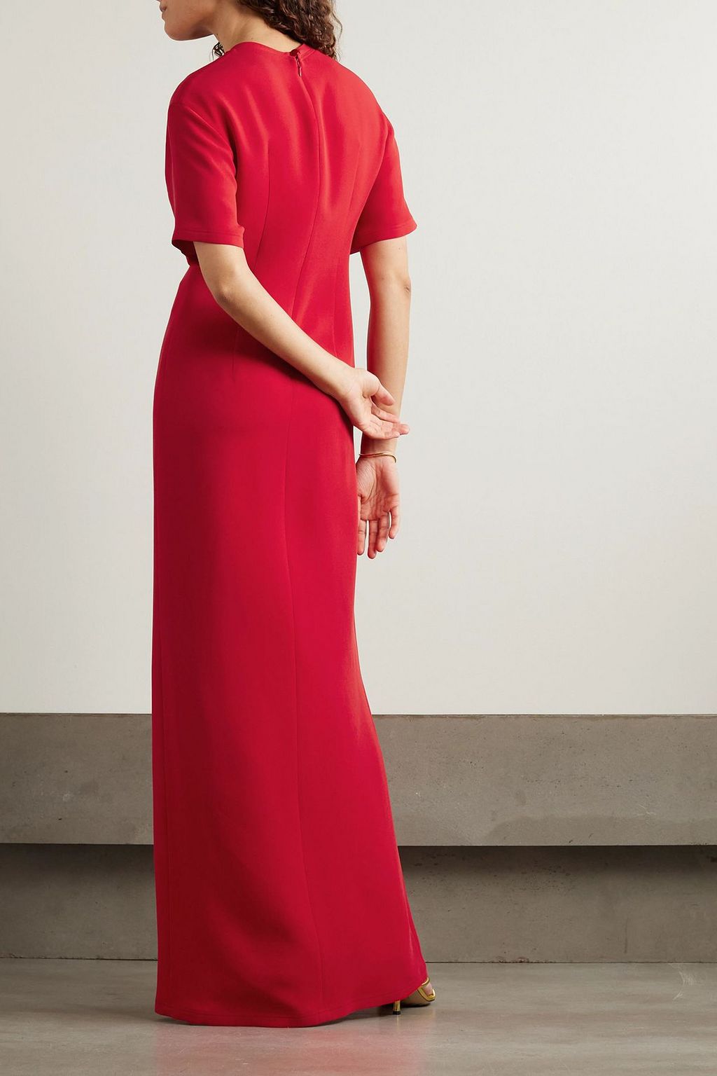 VALENTINO GARAVANI Silk crepe de chine maxi dress