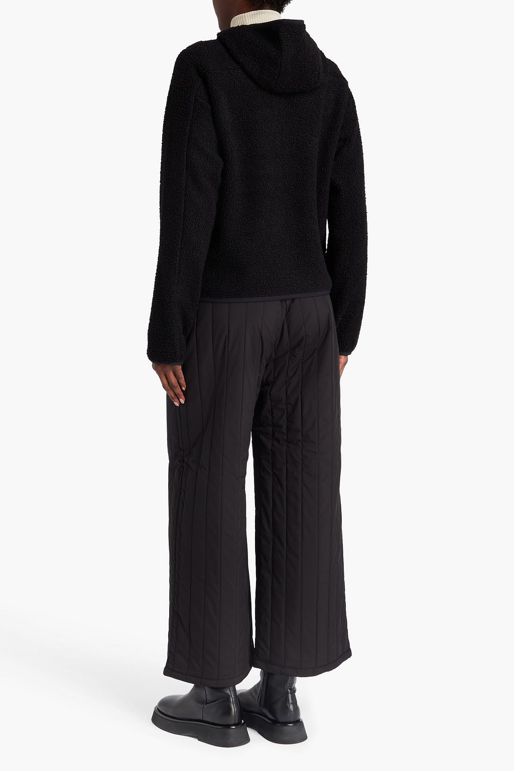 J. LINDEBERG Delise fleece zip-up hoodie