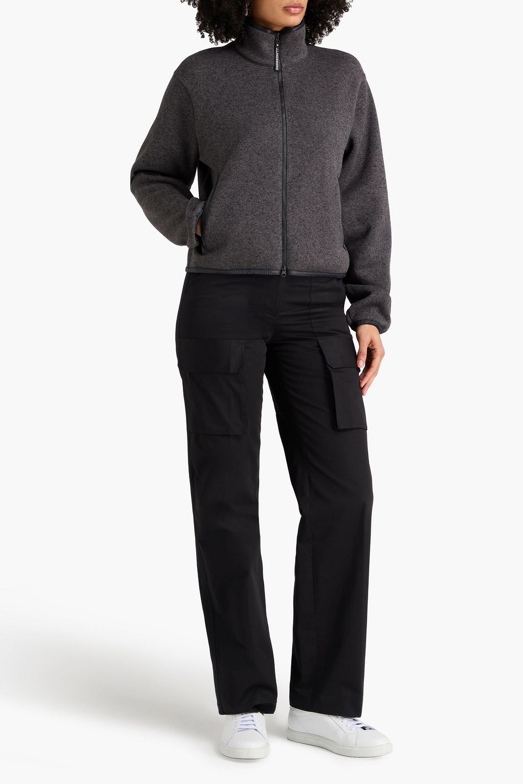 J. LINDEBERG Cirque knitted track jacket