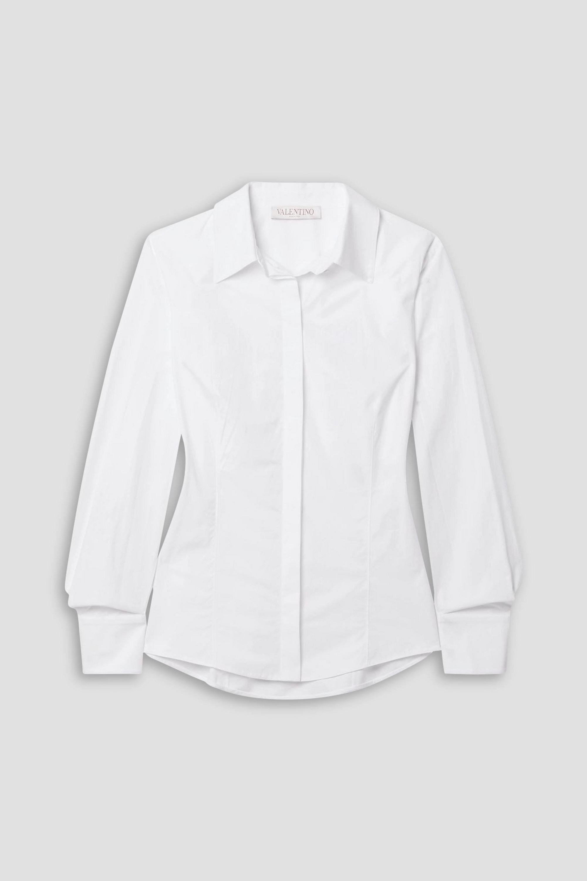 Valentino Garavani Cotton-poplin shirt