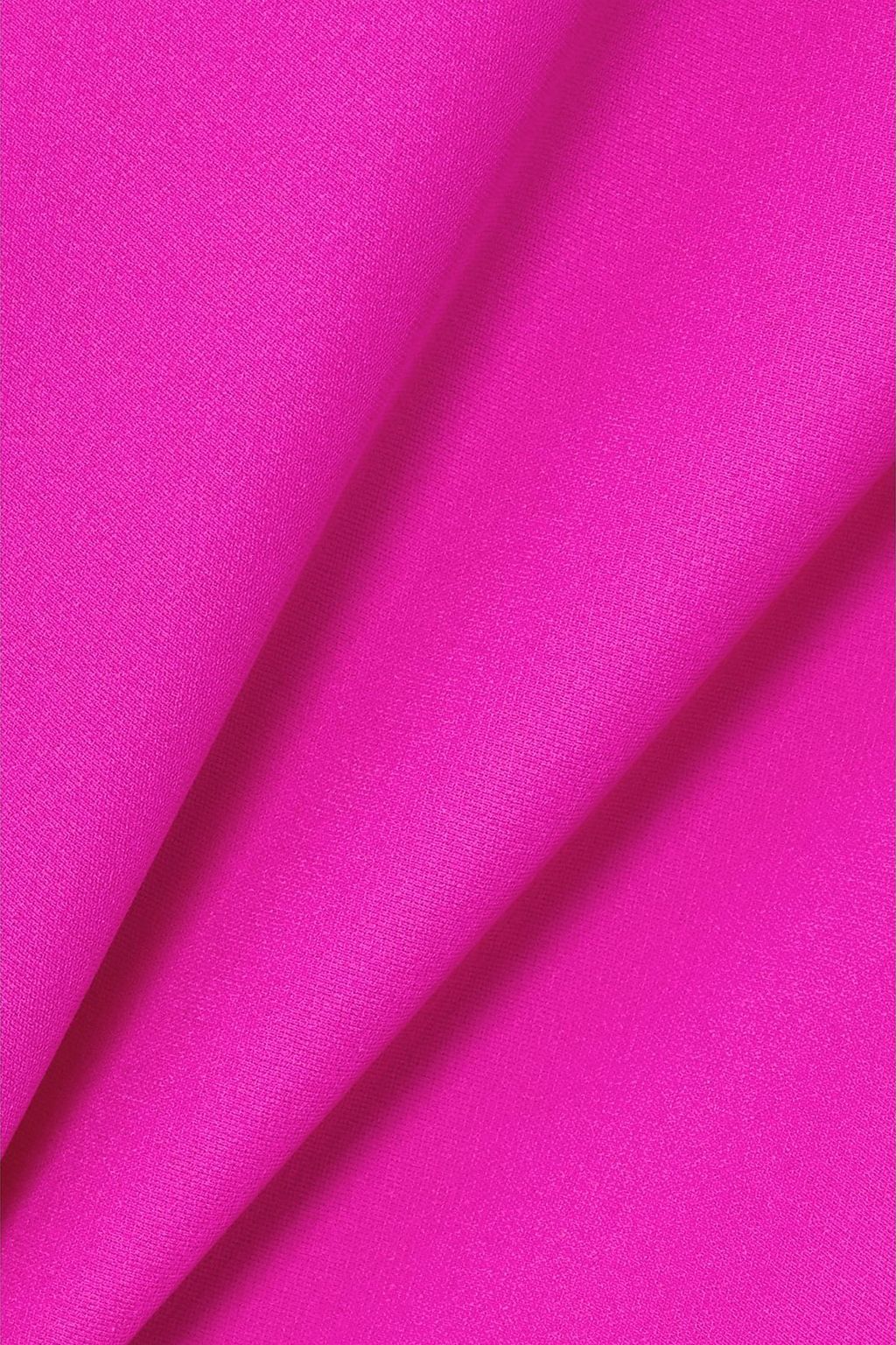 VALENTINO GARAVANI Cape-effect silk-crepe midi dress