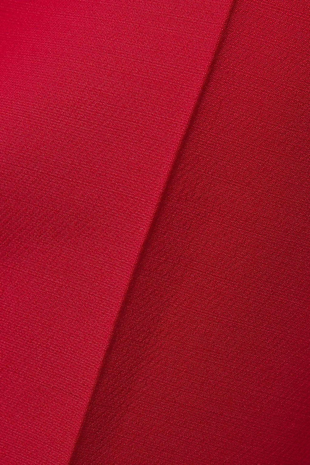VALENTINO GARAVANI Wool and silk-blend crepe straight-leg pants