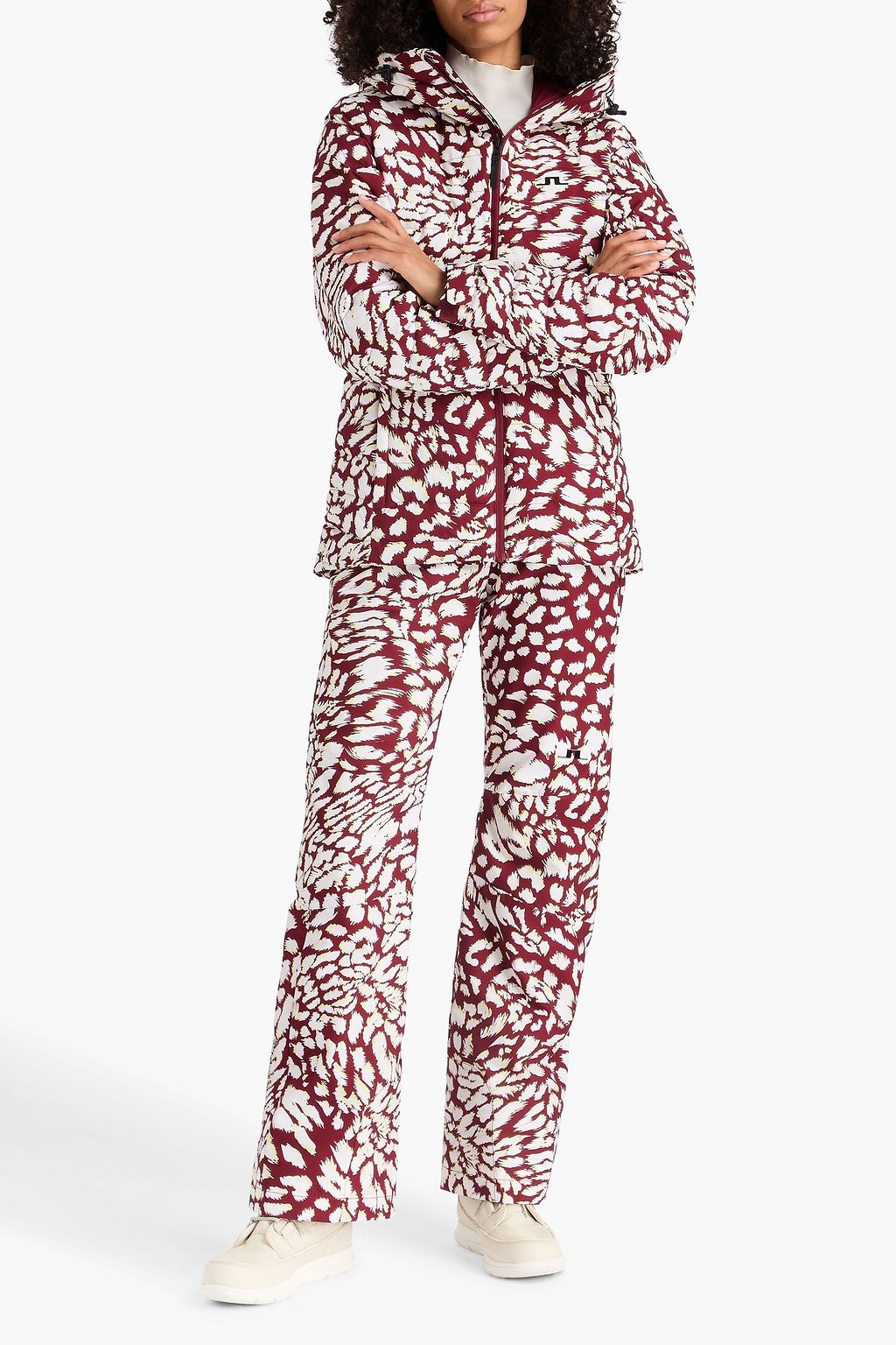 J. LINDEBERG Printed down ski jacket
