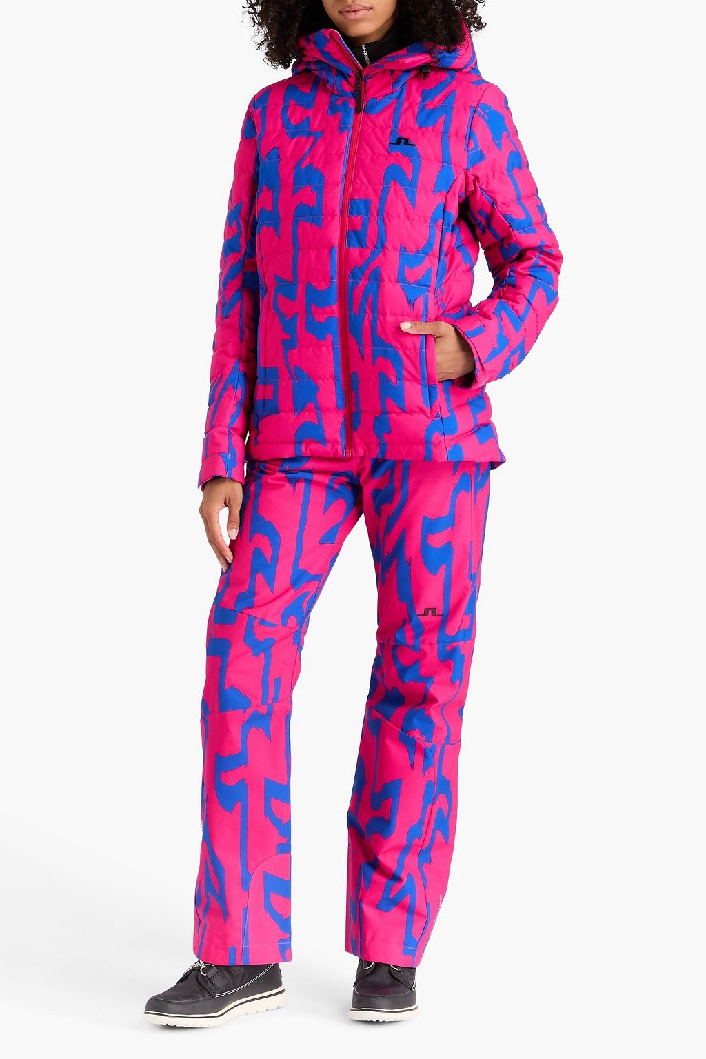 J. LINDEBERG Printed down ski jacket