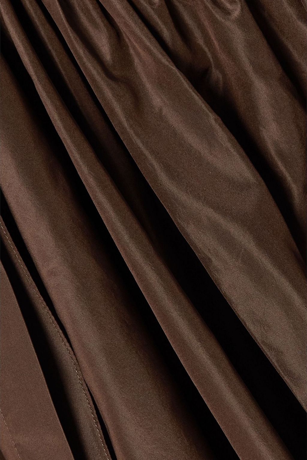 VALENTINO GARAVANI Cape-effect silk-satin gown