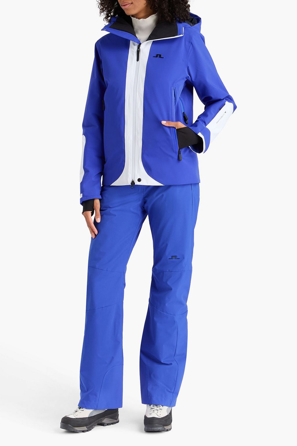 J. LINDEBERG Claire two-tone stretch-shell ski jacket