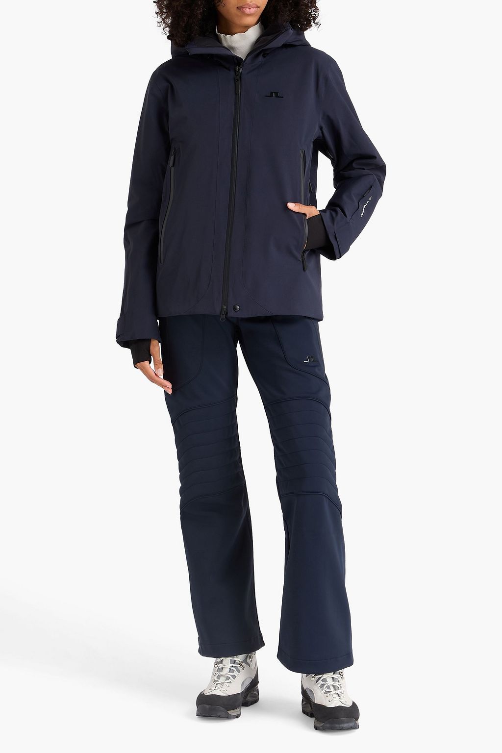J. LINDEBERG Claire two-tone stretch-shell ski jacket