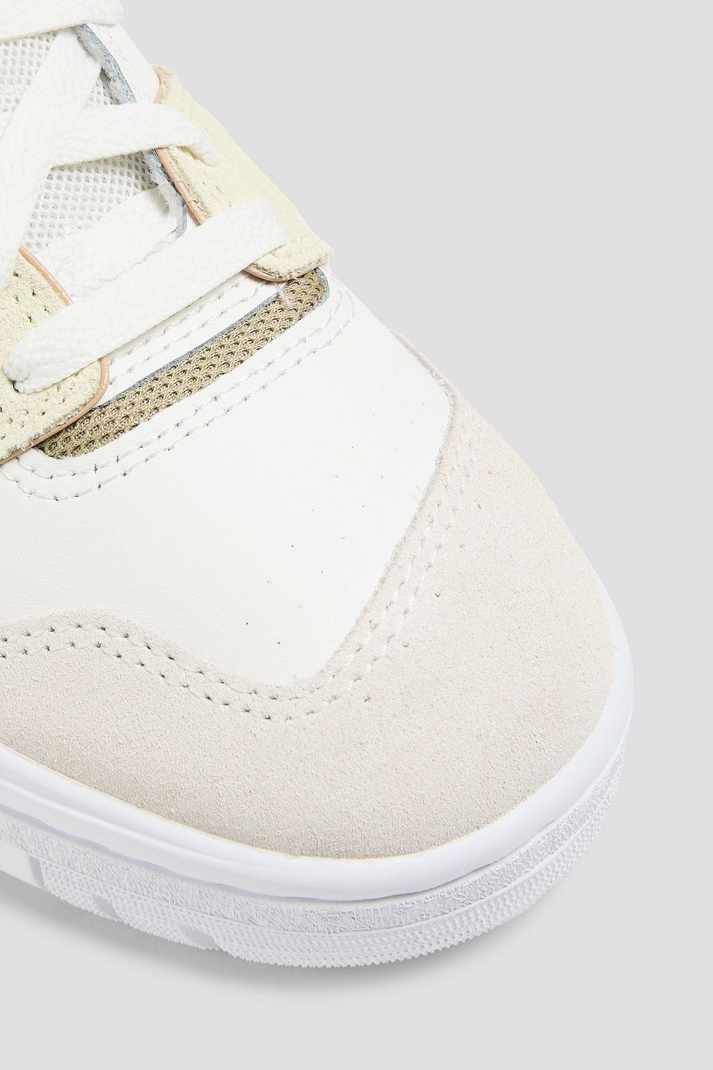 NEW BALANCE 550 leather and suede sneakers