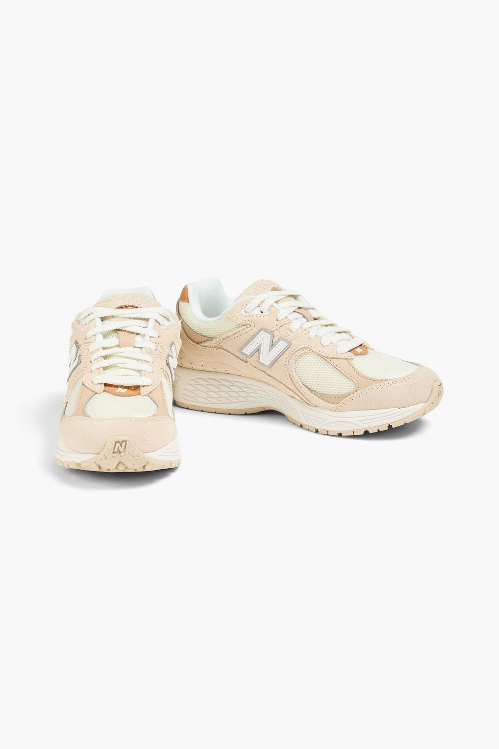 NEW BALANCE 2002R メッシュ&スエード スニーカー