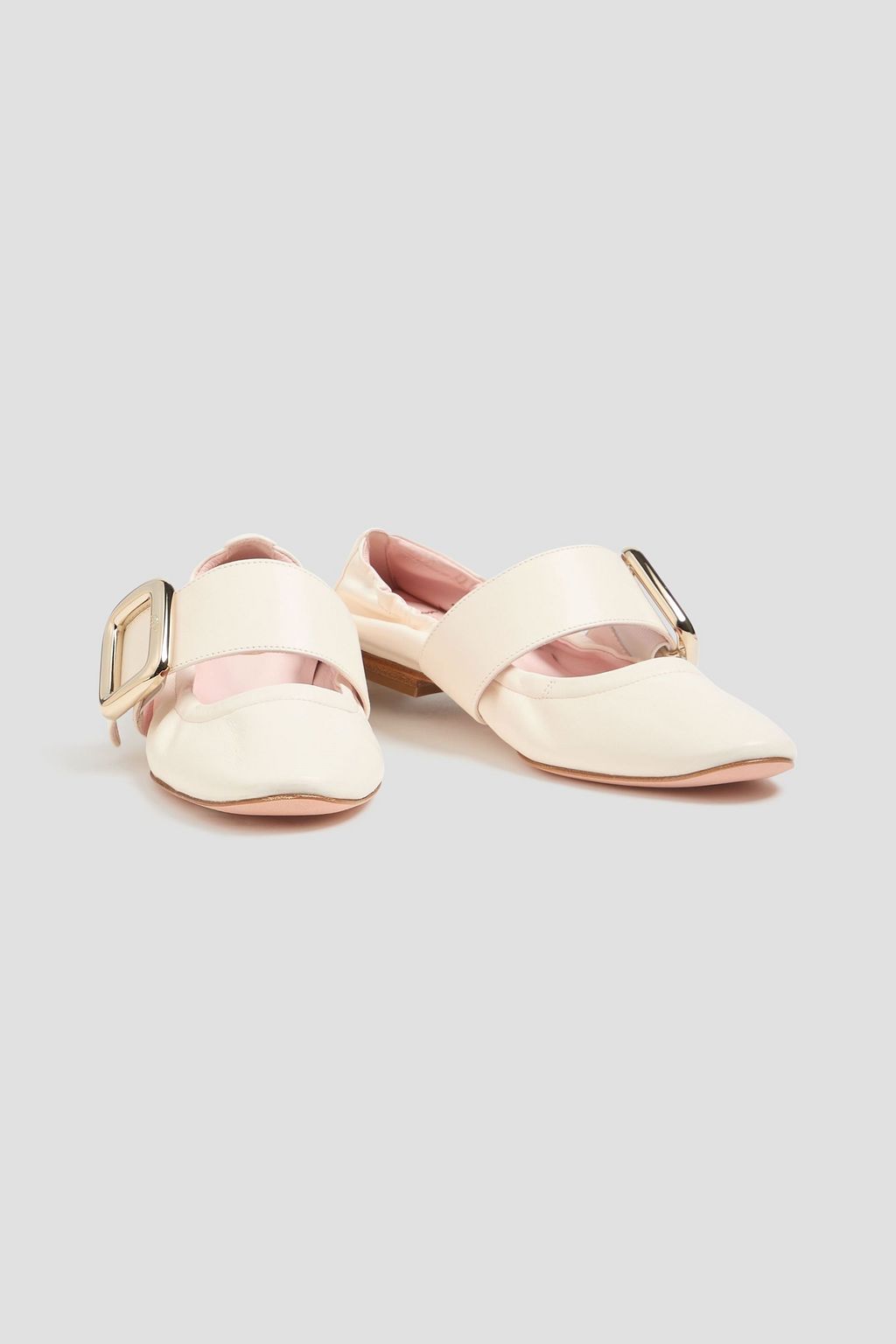 ROGER VIVIER Mary-Jane-Ballerinas aus Leder mit Schnalle