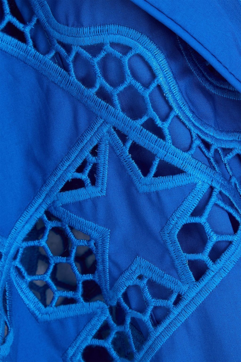 FARM RIO Broderie anglaise cotton top