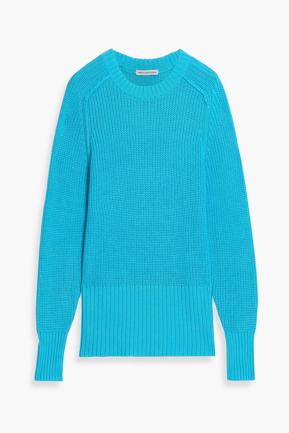 Ribbed cotton sweater