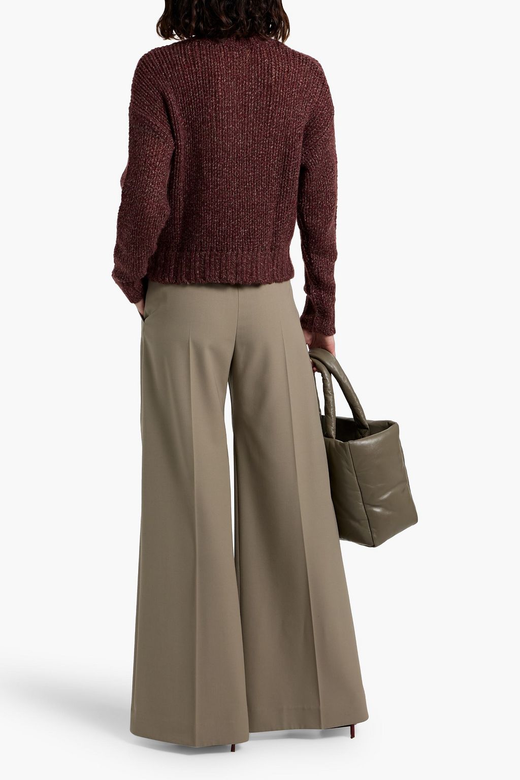 AUTUMN CASHMERE Cashmere and silk-blend sweater