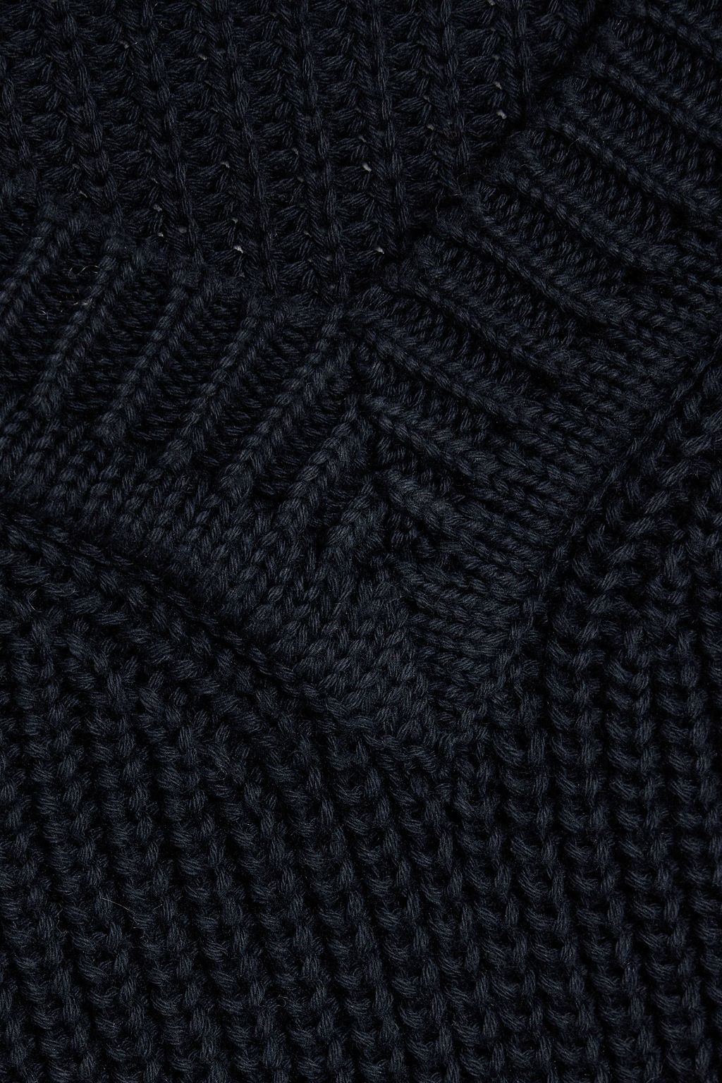 AUTUMN CASHMERE Ribbed cotton sweater