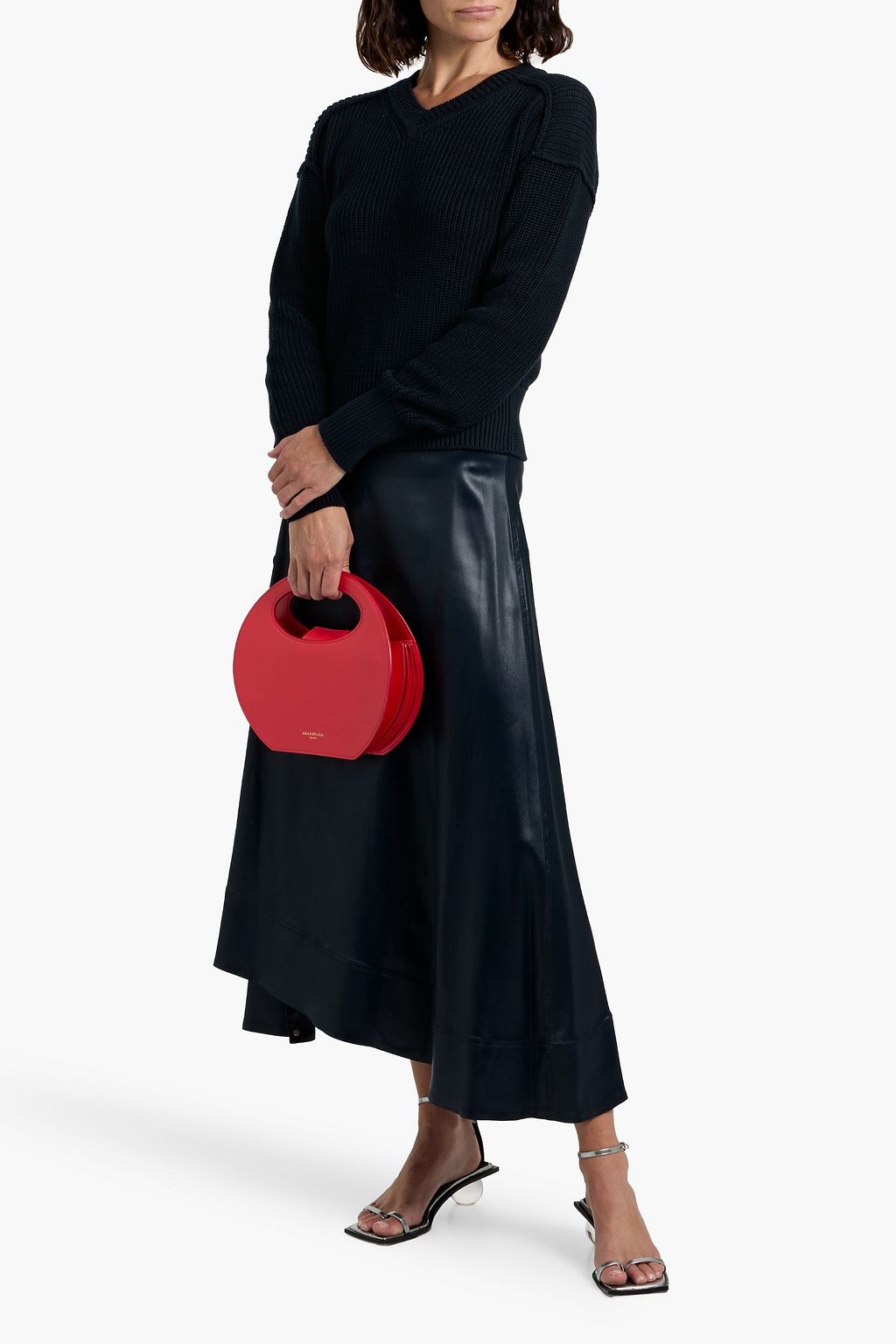 AUTUMN CASHMERE Ribbed cotton sweater
