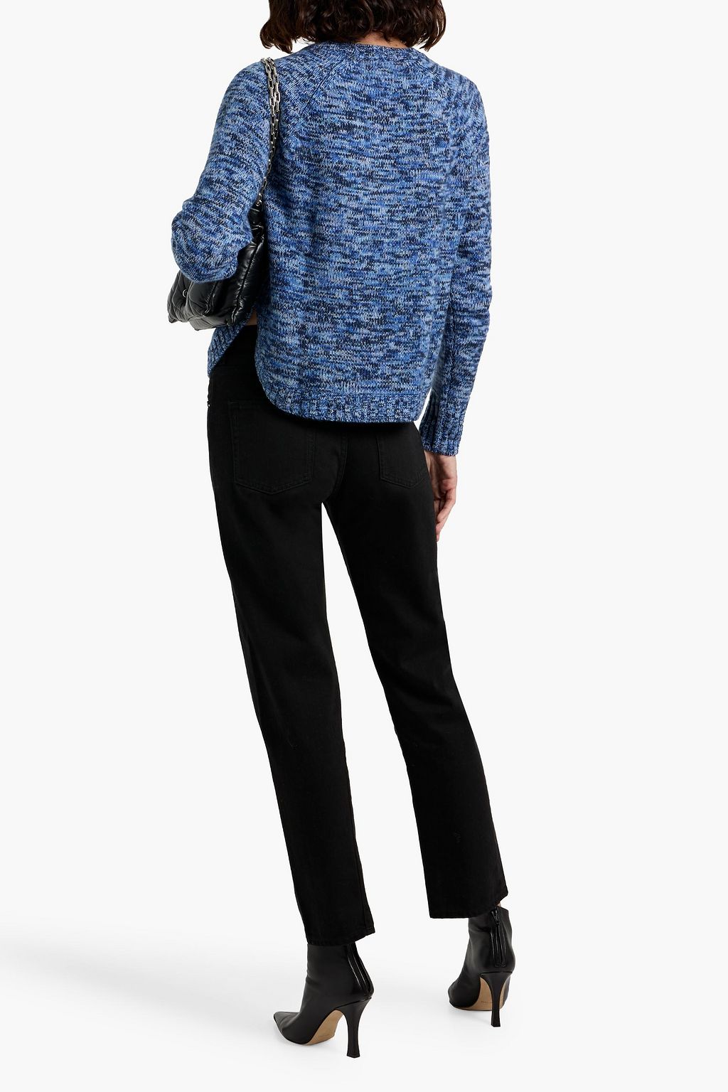 AUTUMN CASHMERE Marled cashmere sweater